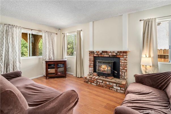 Fireplace, Interior, Living room, Wood Texture Flooring