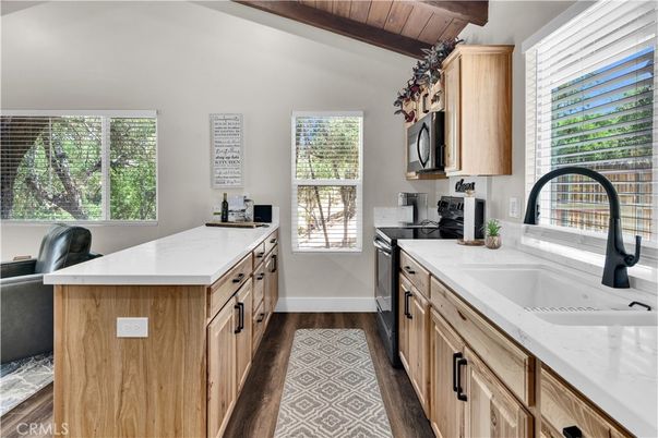 Interior, Kitchen, Wooden Beams, Wooden Ceilings, Wood Texture Flooring