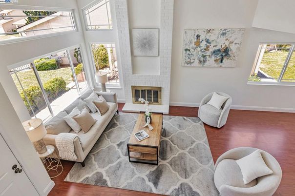 Fireplace, Interior, Living room, Wood Texture Flooring