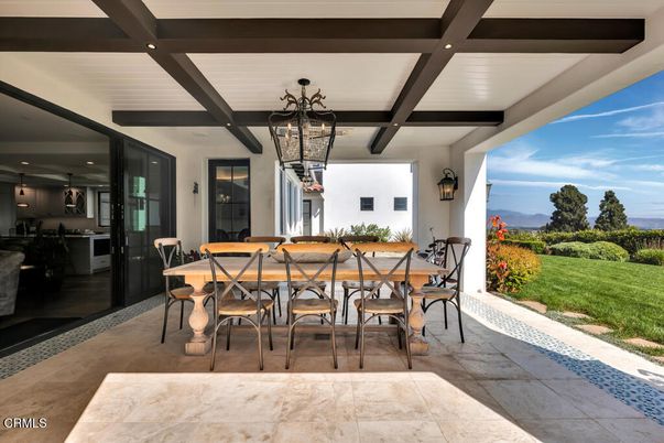 Dining room, Interior, Wooden Beams