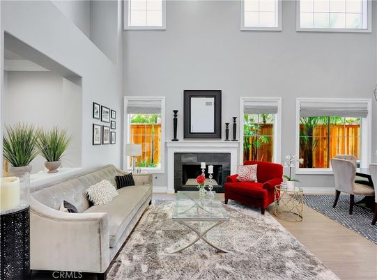 Fireplace, Interior, Living room, Wood Texture Flooring