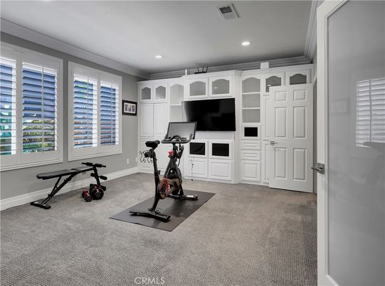 Fitness Equipment, Interior, Recessed Lighting
