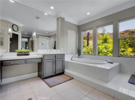 Bathroom, Interior, Pendant Lights, Recessed Lighting