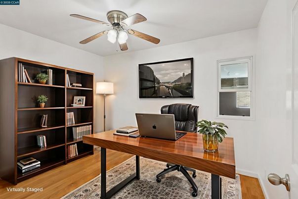 Home Office, Interior, Wood Texture Flooring