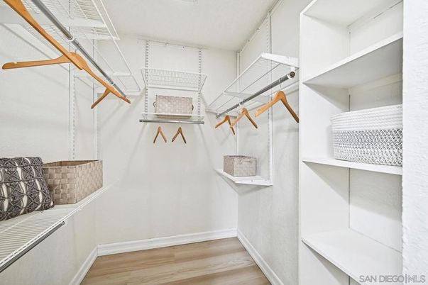 Interior, Walk-in Closets, Wood Texture Flooring