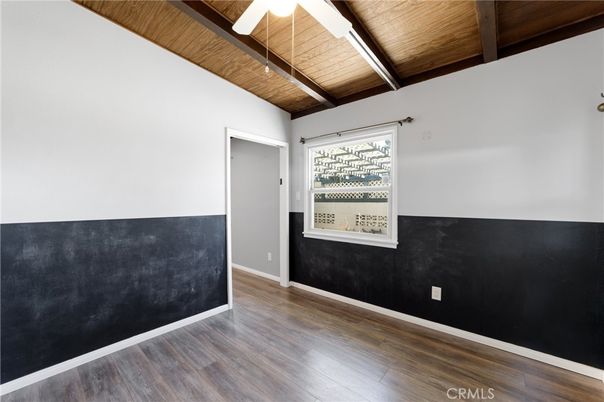 Empty room, Interior, Wooden Beams, Wooden Ceilings, Wood Texture Flooring