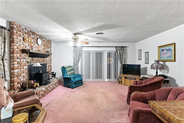 Fireplace, Interior, Living room, Stone Walls