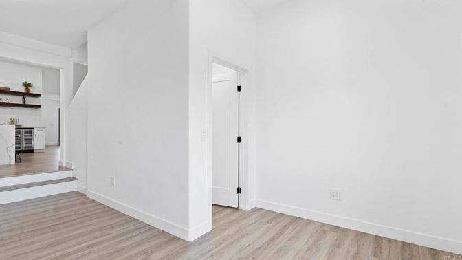 Empty room, Interior, Wood Texture Flooring