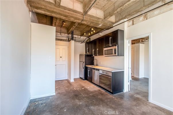 Interior, Kitchen, Stainless Steel Appliances, Wooden Beams