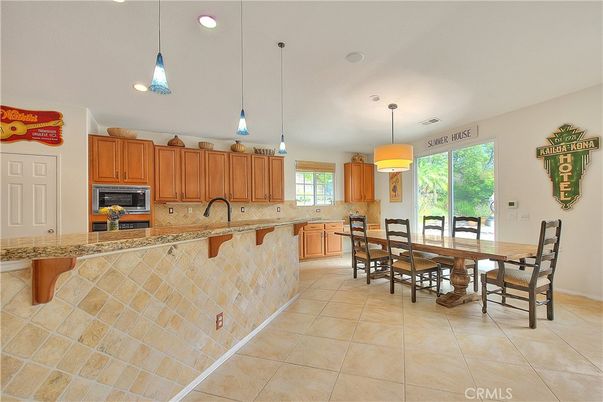 Dining room, Interior, Kitchen, Pendant Lights, Recessed Lighting