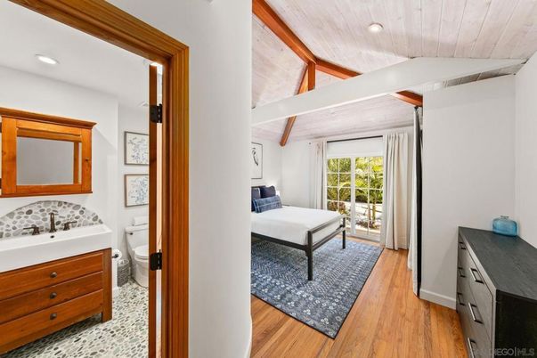 Bathroom, Bedroom, Interior, Recessed Lighting, Wood Texture Flooring