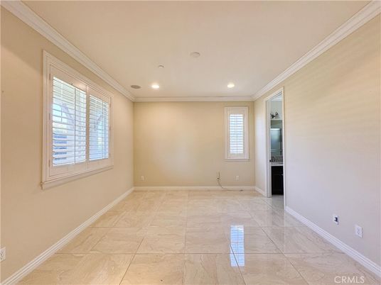 Empty room, Interior, Marble, Recessed Lighting