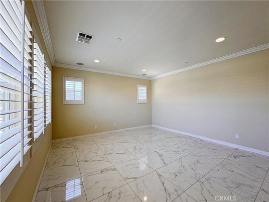 Empty room, Interior, Marble, Recessed Lighting