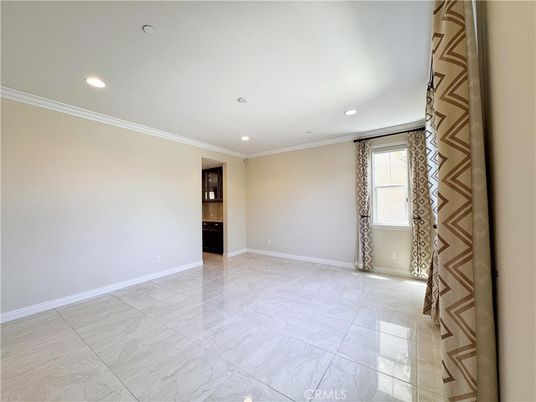 Empty room, Interior, Marble, Recessed Lighting