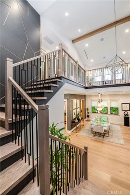 Interior, Recessed Lighting, Wooden Beams, Wood Texture Flooring