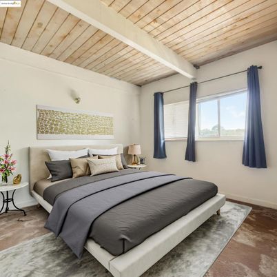 Bedroom, Interior, Wooden Ceilings