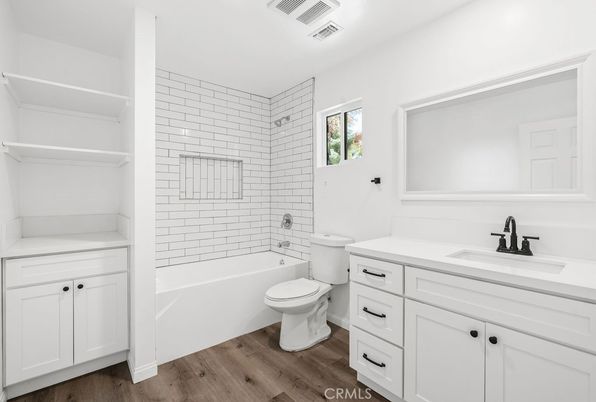 Bathroom, Interior, Wood Texture Flooring