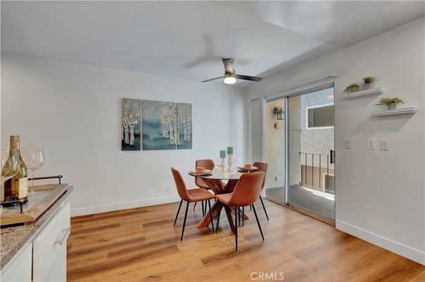 Dining room, Interior, Wood Texture Flooring