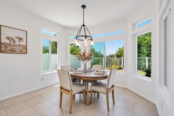 Dining room, Interior, Pendant Lights