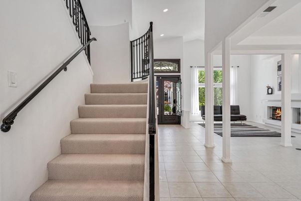 Fireplace, Interior, Recessed Lighting