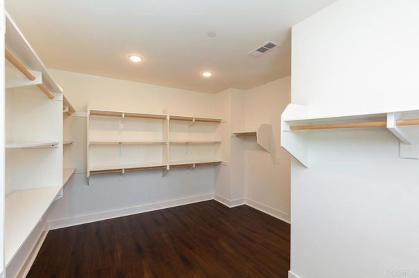 Interior, Recessed Lighting, Walk-in Closets, Wood Texture Flooring
