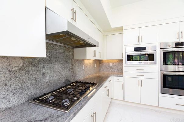 Interior, Kitchen, Marble, Stainless Steel Appliances