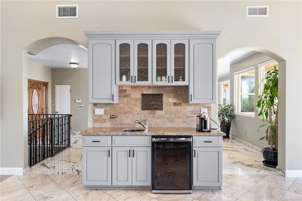 Interior, Kitchen, Marble, Stone Walls