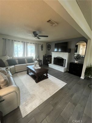 Fireplace, Interior, Living room, Wood Texture Flooring