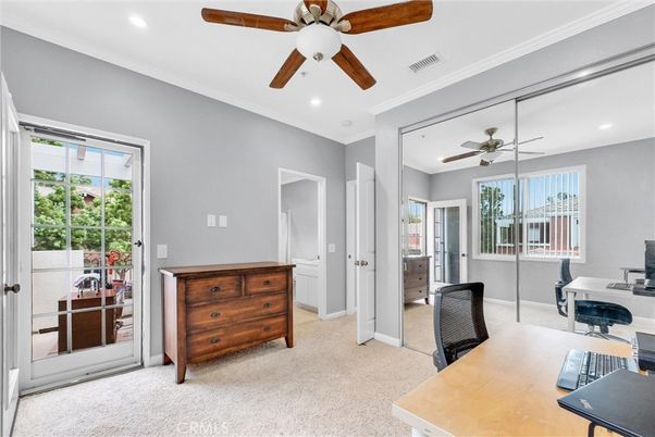 Home Office, Interior, Recessed Lighting