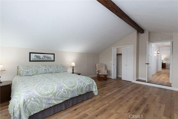 Bedroom, Interior, Wooden Beams, Wood Texture Flooring