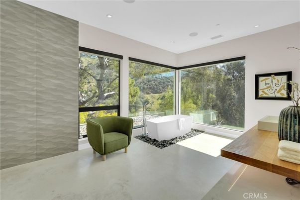 Bathroom, Free Standing Baths, Interior, Recessed Lighting