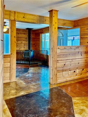 Empty room, Interior, Wooden Walls