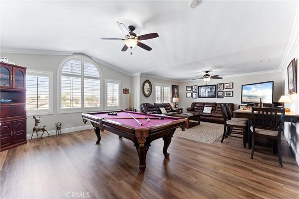 Billiard Table, Game Room, Interior, Living room, Wood Texture Flooring