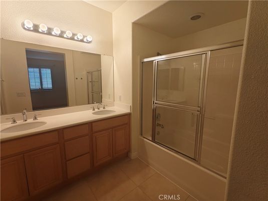 Bathroom, Dual Sink Vanities, Glass Shower, Interior