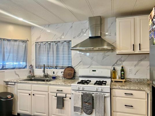 Interior, Kitchen, Marble Walls