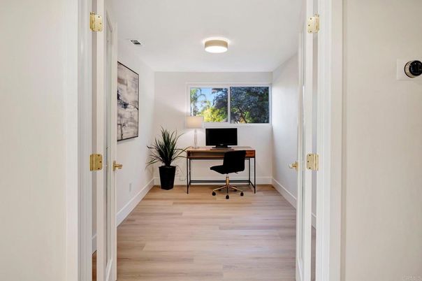 Home Office, Interior, Wood Texture Flooring