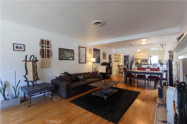 Dining room, Interior, Kitchen, Living room, Wood Texture Flooring