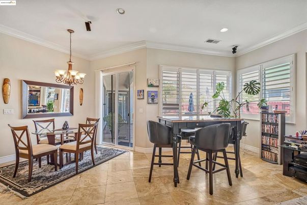 Chandelier, Dining room, Interior, Recessed Lighting