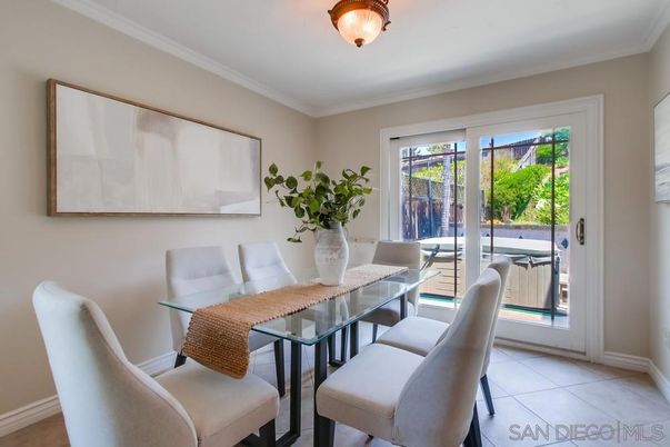 Dining room, Interior