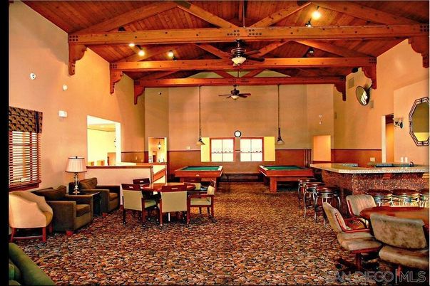 Billiard Table, Game Room, Interior, Pendant Lights, Wooden Beams, Wooden Ceilings