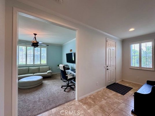 Home Office, Interior, Recessed Lighting