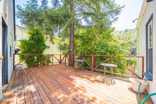 Exterior, Wood Texture Flooring