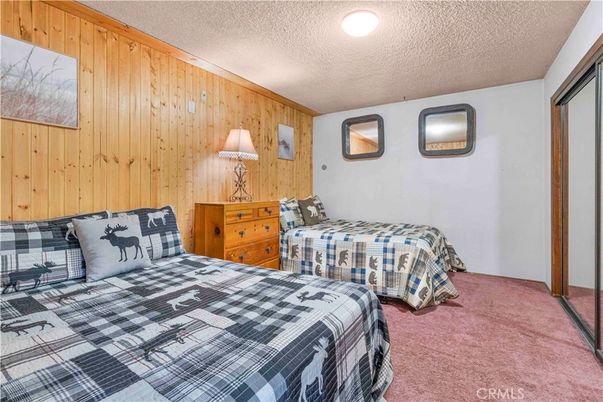 Bedroom, Interior, Wooden Walls