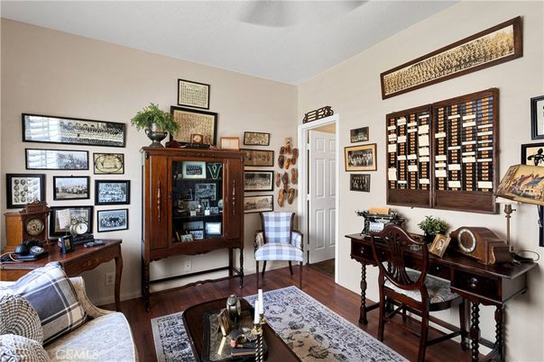 Home Office, Interior, Wood Texture Flooring