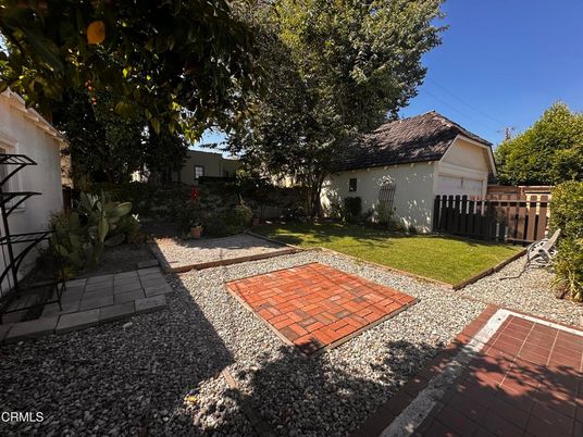 Backyard, Detached Garage, Exterior