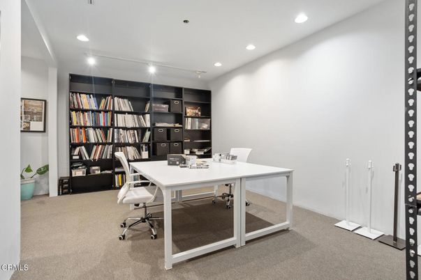 Home Office, Interior, Recessed Lighting