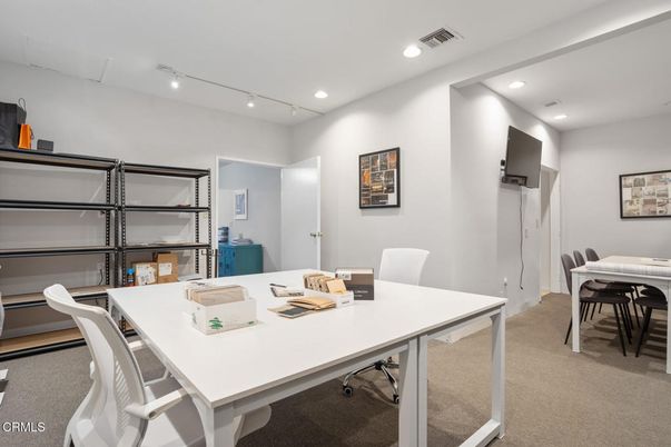 Home Office, Interior, Recessed Lighting