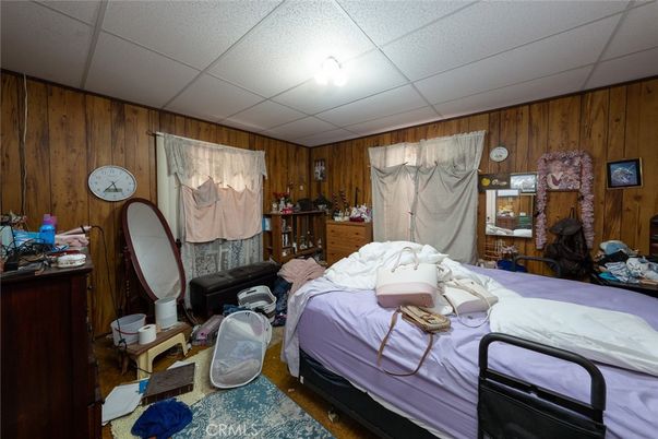 Bedroom, Interior, Wooden Walls