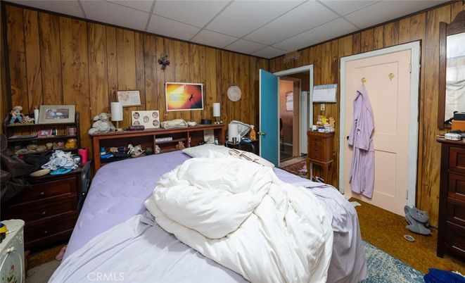 Bedroom, Interior, Wooden Walls