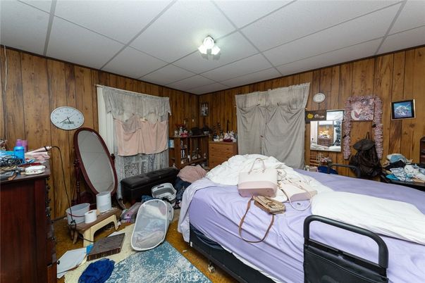 Bedroom, Interior, Wood Texture Flooring, Wooden Walls